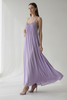 LILAC SILK TOUCH LUXURY DRESS