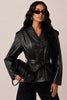 LUXURY CROC 3D ECO LEATHER JACKET