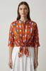 TOMATO SHIRT WITH SILK