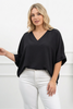 OVERSIZED V BLOUSE IN MANY COLOURS