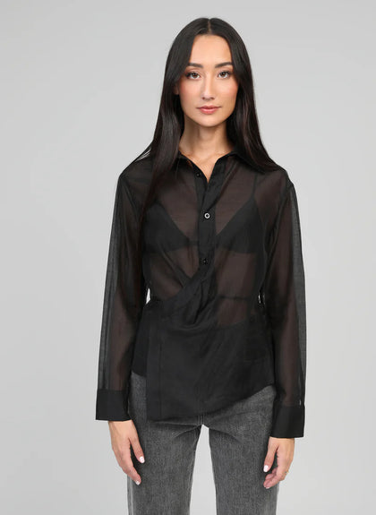 ASYMMETRIC LUXURY SHIRT