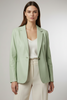 SOFT LIME MINIMAL BLAZER