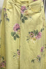 SOFT YELLOW FLORAL WIDE PANTS