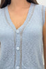 SKY BLUE CHIC GILET