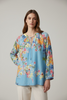 SKY MICHELANGELO FLOWERS BLOUSE