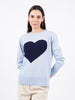 SOFT AND WARM HEART PULLOVER