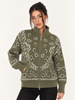 ART LEAVES CARDIGAN