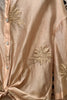 GOLD 3D FLOWERS CHIC SHIRT