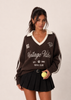 VINTAGE PULLOVER WITH TENNIS SPIRIT