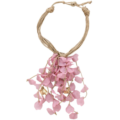 PINK PETALS NECKLACE