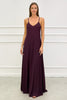 MINIMAL LONG V CUT DRESS IN MANY COLOURS