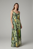 ART WATERCOLOUR LONG DRESS