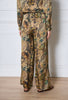 FLORAL CHIC SILK TOUCH PANTS