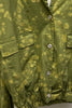 LIME FLORAL BOMBER