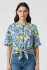 ROYAL BLUE FINE SHIRT WITH SILK
