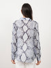 FASHION SNAKE PRINT SHIRT IN 2 COLORS