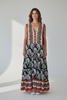 ART V CUT LONG DRESS