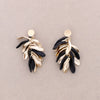 ART LEAVES EARRINGS IN MANY COLORS