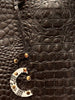 DARLING. BLACK 3D LEATHER BAG