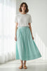 MINT COTTON SKIRT