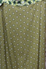 CHIC LIME SKIRT PAREO WITH POLKA DOTS
