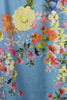SKY MICHELANGELO FLOWERS ART DRESS
