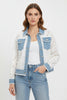 HANDMADE LUXURY EDITION 3D FLORAL ART DENIM JACKET