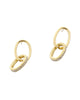 GOLD DOUBLE O EARRINGS