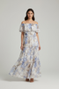 ROMANTIC LONG FLORAL DRESS