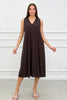 MINIMAL V CUT DRESS IN MANY COLOURS