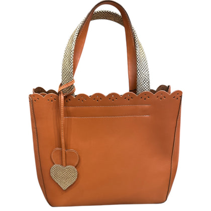 DARLING. DARK APEROL LEATHER BAG