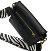 MANDY SMALL.BLACK LEATHER LIMITED EDITION STATEMENT BAG