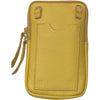 Yellow mobile leather case