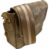 Mandy small. Gold leather limited edition bag