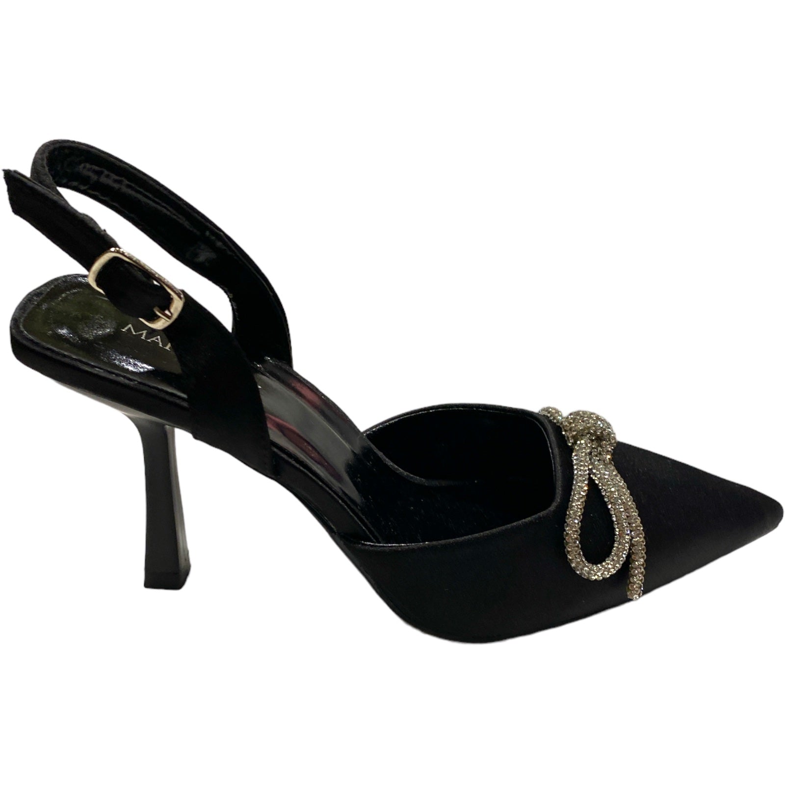 Black elegant bow shoes