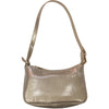 Natalie Small. Beige mirror leather evening bag