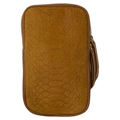 Taba anaconda-print mobile leather case