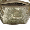 MINI. GOLD 3D LEATHER BELT BAG