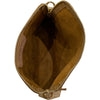 Box XXL. Gold leather messenger bag