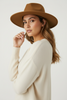 Camel wool hat