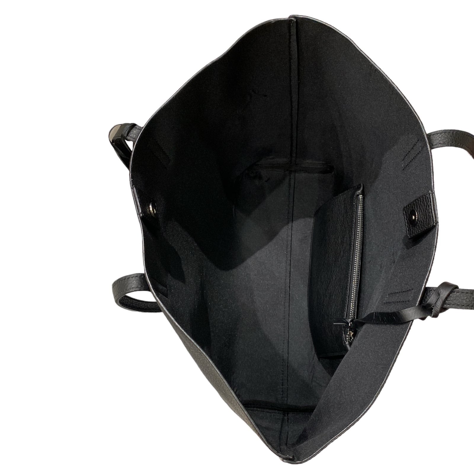 Black and leo-print chic leather shoulder bag
