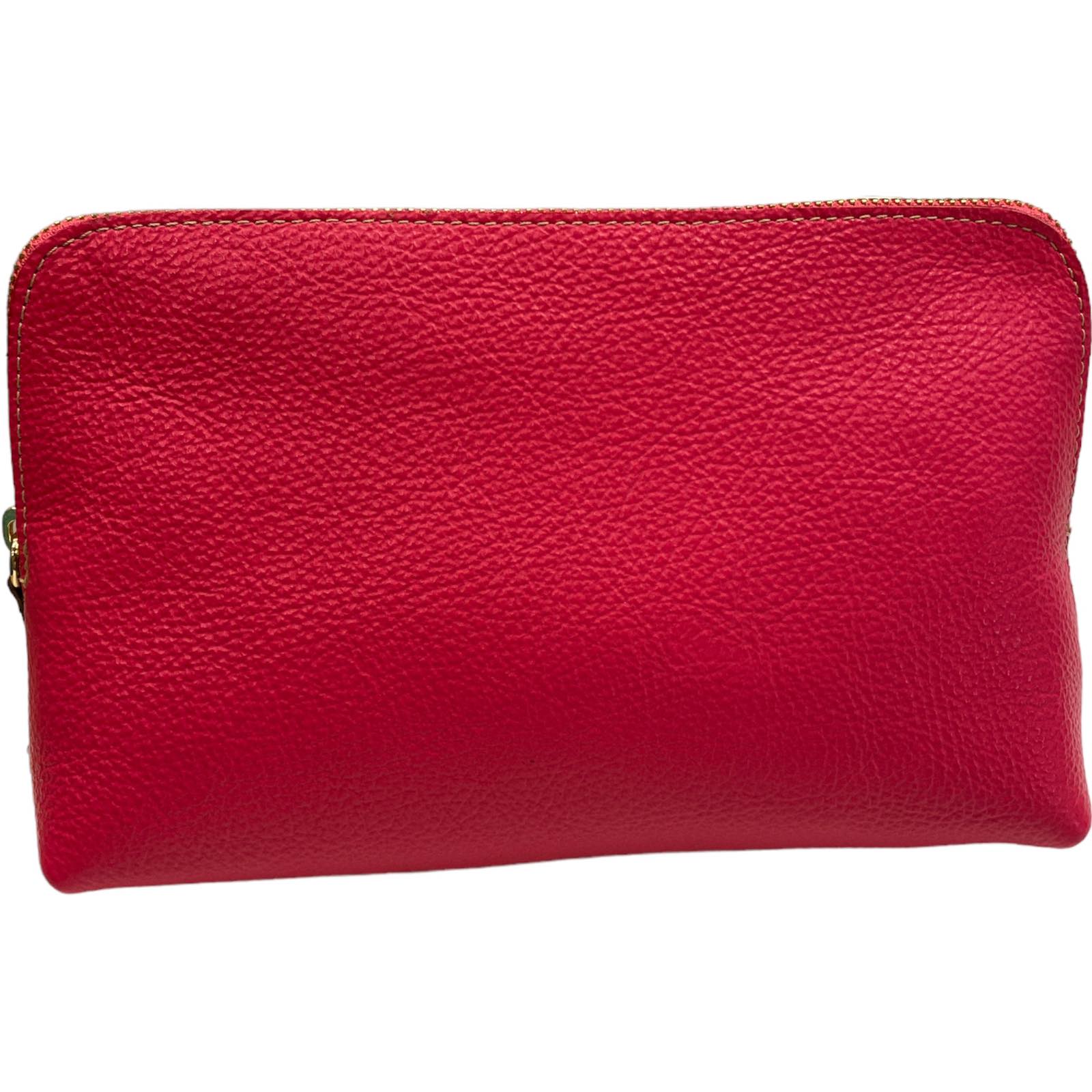 Box XL. Raspberry pink leather messenger bag