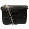 Mandy. Black leather limited edition bag