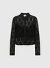 BLACK LACE ELEGANT BLOUSE