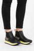 BLACK SNEAKER BOOTS