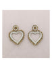 HEART CRYSTAL EARRINGS