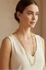 GOLD SFYRILATO LONG NECKLACE