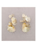 FLOWER 3D CUT OVERSIZED EARRINGS