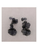 FLOWER 3D CUT OVERSIZED EARRINGS