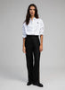 BLACK PANTS WITH SILVER DETAILS